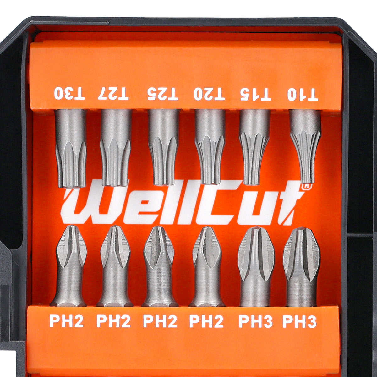 Screwdriver bit set 42 pieces WellCut WC-SDB42U