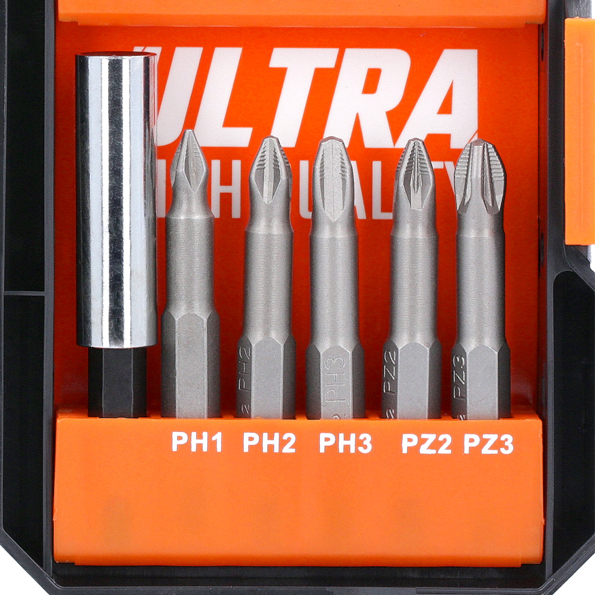 Screwdriver bit set 42 pieces WellCut WC-SDB42U