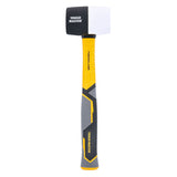 Rubber hammer 0.5kg with plastic handle Tough Master TM-RM16F