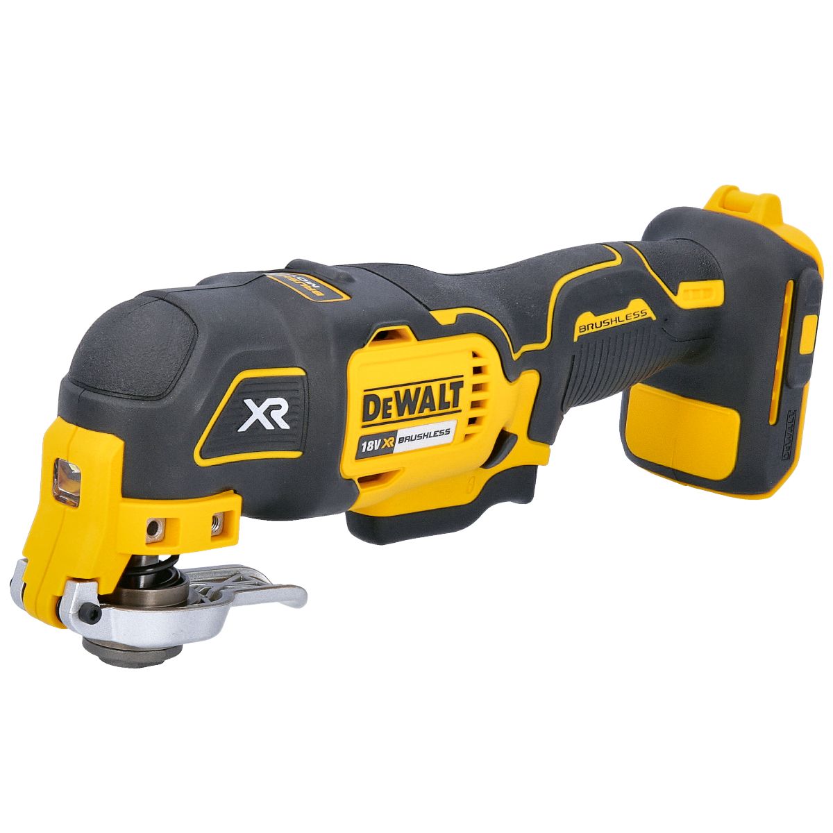 DeWalt akumuliatorinis multifunkcinis įrankis  DCS355N 18V + pjovimo, šveitimo antgaliai