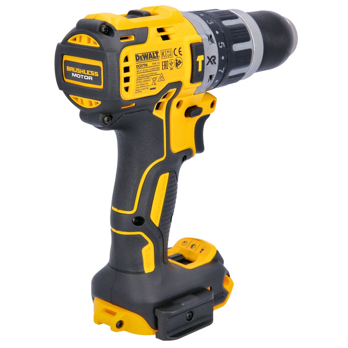 DeWalt akumuliatorinis suktuvas gręžtuvas  DCD796N 18V XR