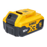 DeWalt battery with LED indicator DCB184-XJ 18V XR 5.0Ah 