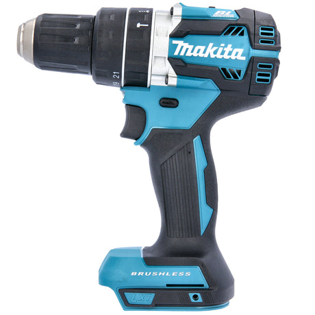 Makita DLX2180TJ 18V Cordless Brushless Combi Drill &amp; Impact Driver Twin Pack With 2 x 5.0Ah Batteries, Charger &amp; Case 