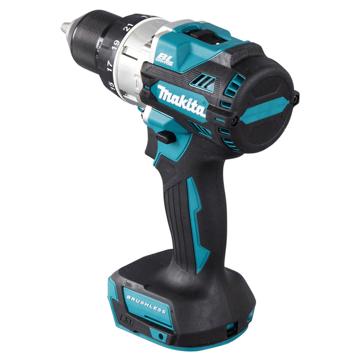 Makita DHP486RTJ 18V LXT Cordless Brushless Combi Drill With 2 x 5.0ah Batteries, Charger &amp; Case 