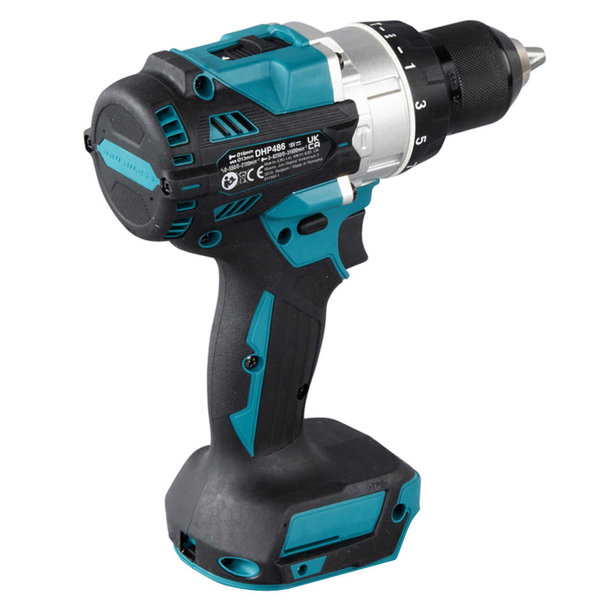 Makita  18V LXT akumuliatorinis  smūginis gręžtuvas DHP486