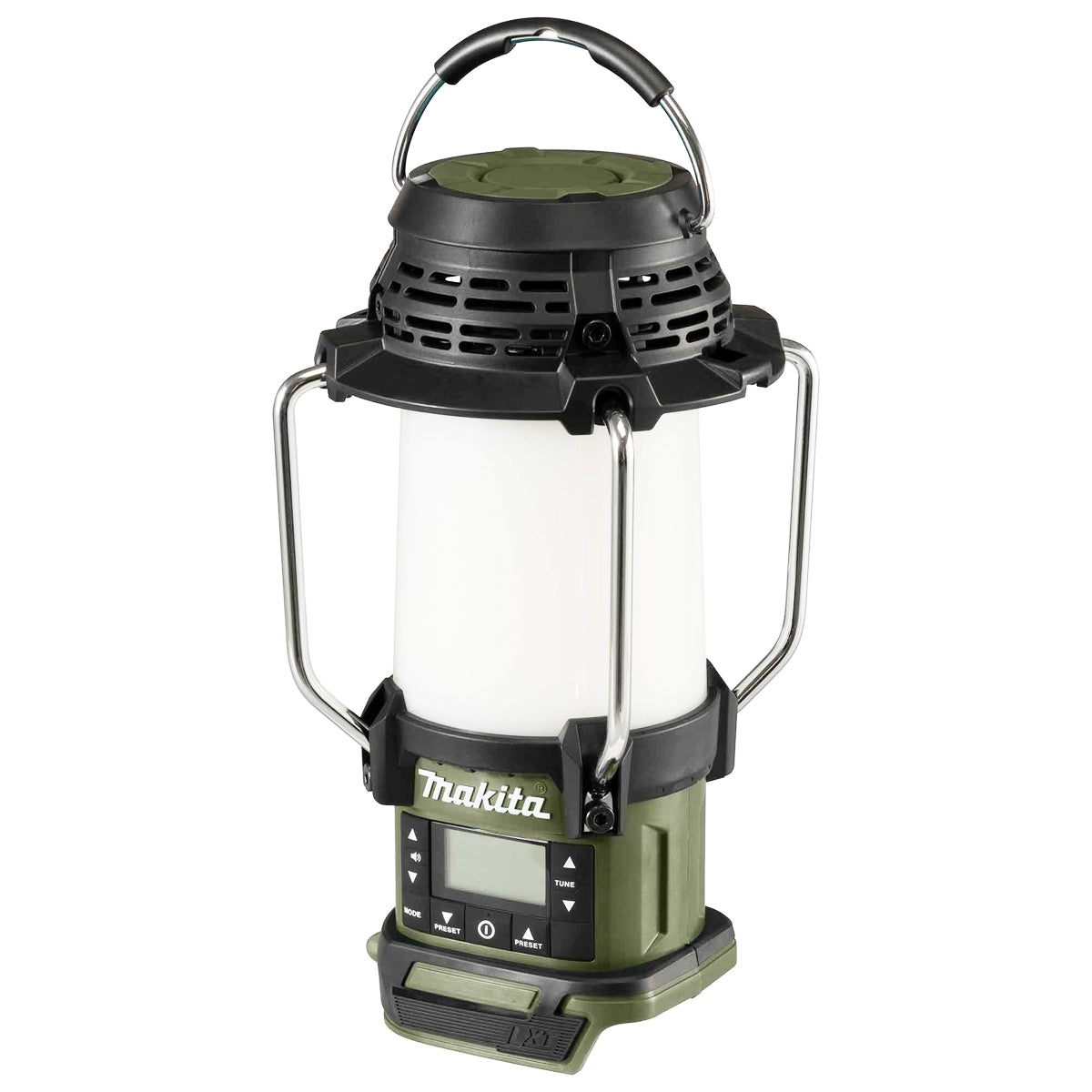 Makita DMR055O 14.4V / 18V LXT Cordless Olive Green AM / FM Radio Lantern 