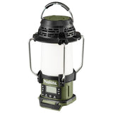 Makita DMR055O 14.4V / 18V LXT Cordless Olive Green AM / FM Radio Lantern 