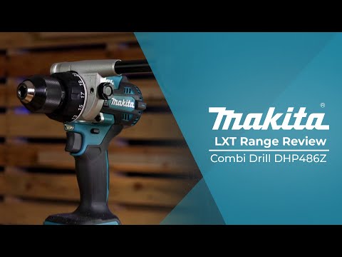 Makita  18V LXT akumuliatorinis  smūginis gręžtuvas DHP486