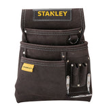 Stanley STST1-80114 Buffalo Dark Brown Leather Nail and Hammer Case