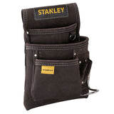 Stanley STST1-80114 Buffalo Dark Brown Leather Nail and Hammer Case