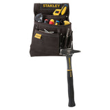 Stanley STST1-80114 Buffalo Dark Brown Leather Nail and Hammer Case