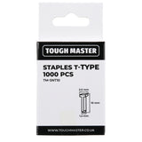 T-type paper clips 10mm steel 1000pcs Tough Master TM-SNT10