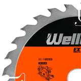 WellCut® TCT Extreme Circular Saw Plunge Saw Blade 160mm x 20mm x 28T &amp; 48T Suitable for Festool - TS55