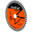 Diskinio pjūklo diskai, 5vnt 216x30mm 48 dantų WellCut WC-M2163048