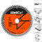 Diskinio pjūklo diskai, 4vnt 216x30mm 60 dantų WellCut WC-M2163060