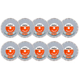 Diamond disc, 10pcs 230x22.23mm WellCut WC-SD23022