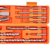 SDS drill set 12 pcs. WellCut WC-SDS12