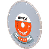 Diamond disc, 4pcs 230x22.23mm WellCut WC-SD23022